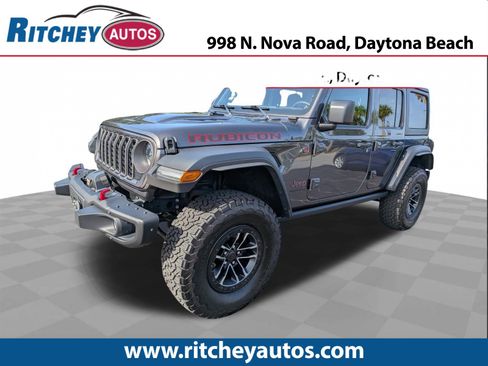 Used 2024 Jeep Wrangler Unlimited Rubicon w/ XTREMEE 35" Tire Package AWD/4WD image 1