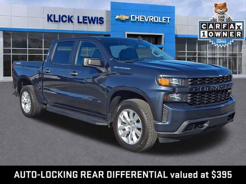 Used 2021 Chevrolet Silverado 1500 Custom image 1
