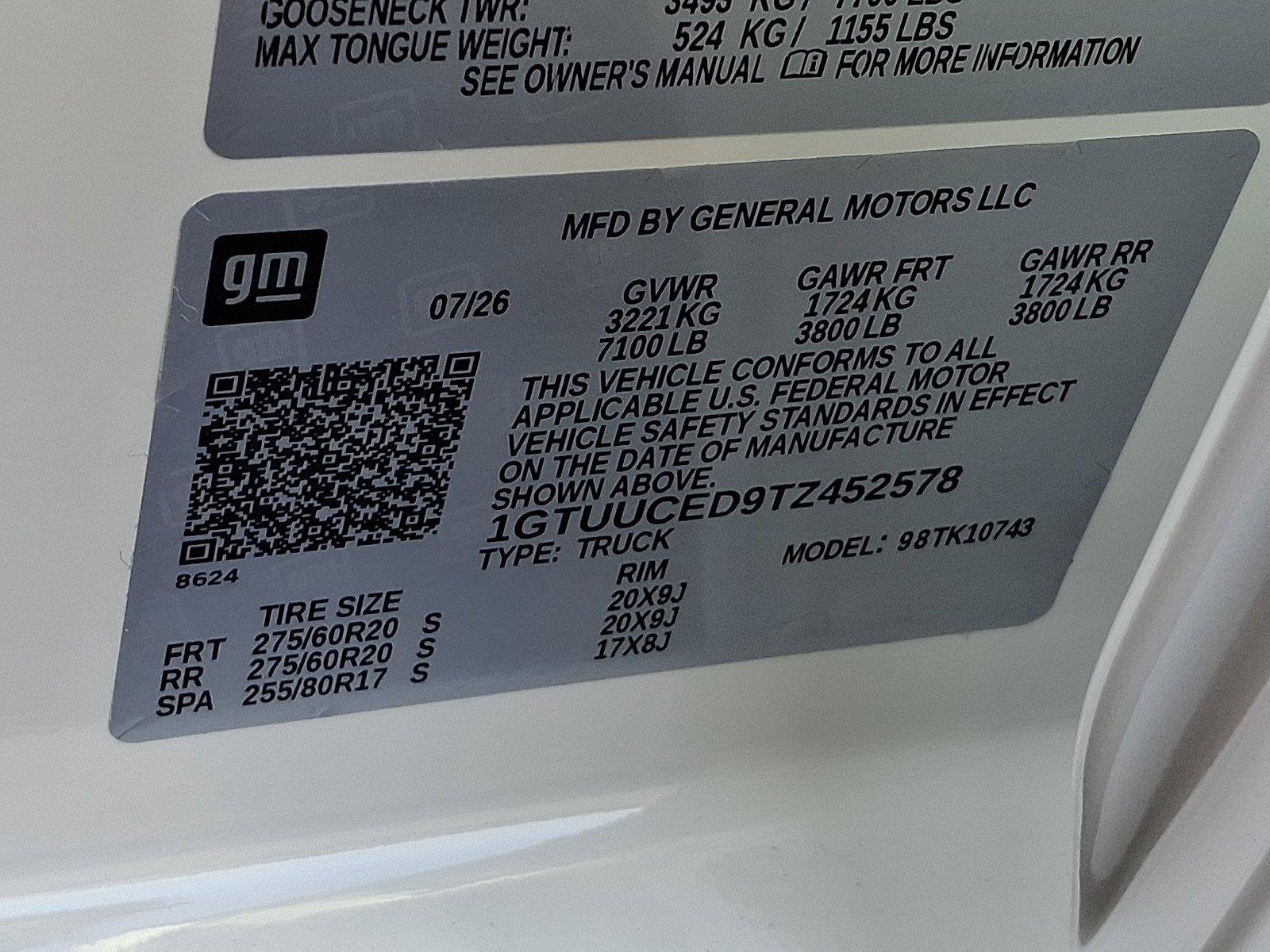 New 2026 GMC Sierra 1500 Elevation AWD/4WD image 10