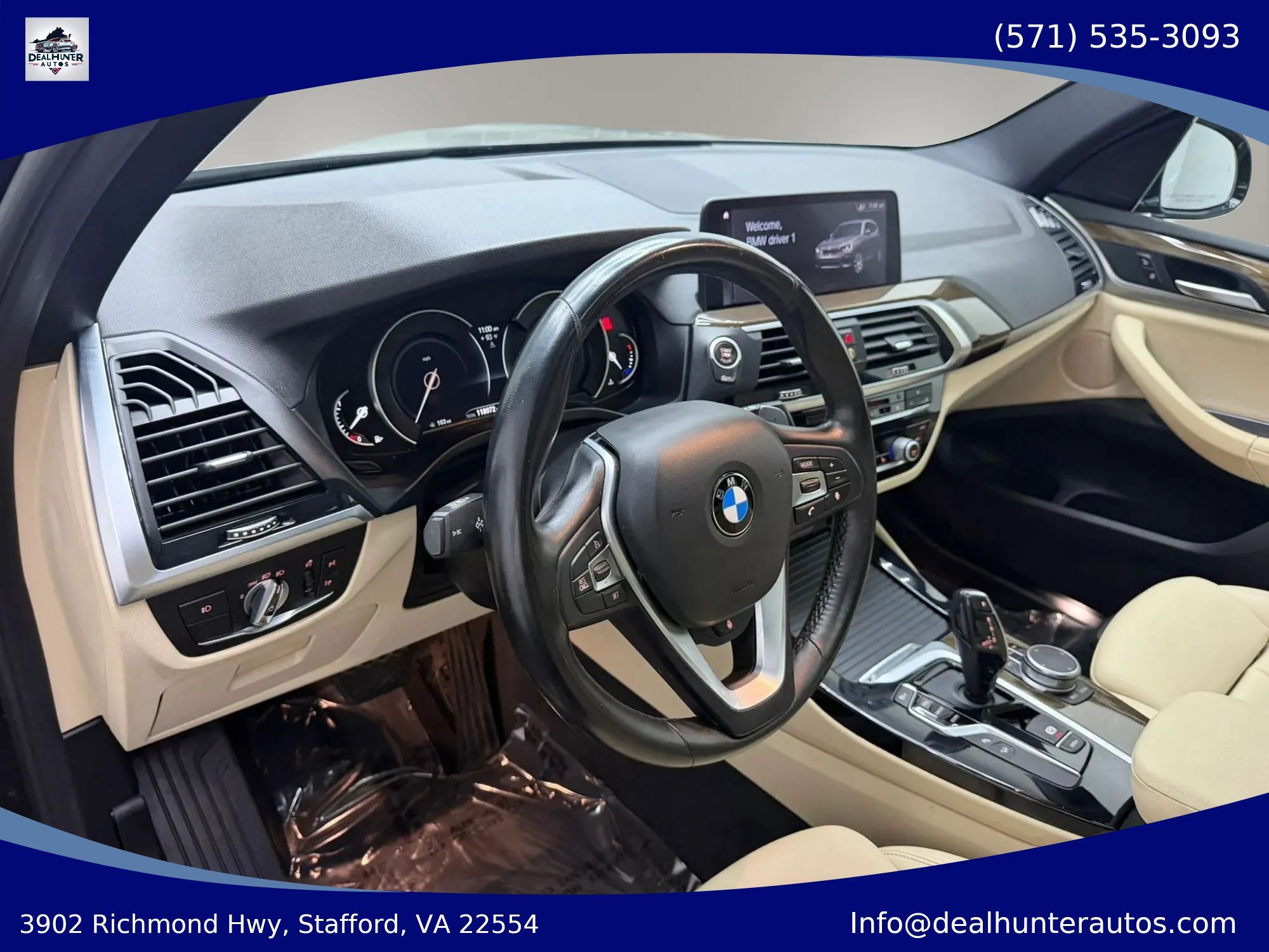 Used 2019 BMW X3 xDrive30i w/ Driving Assistance Package AWD/4WD image 19