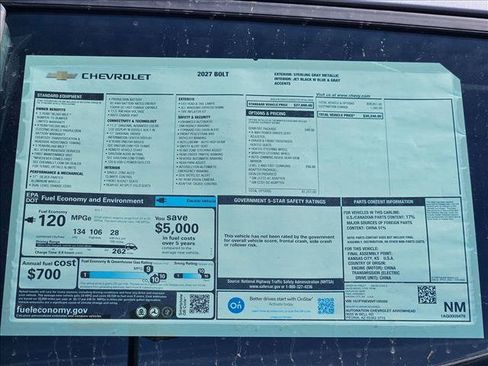 New 2027 Chevrolet Bolt LT w/ Comfort Package FWD image 17