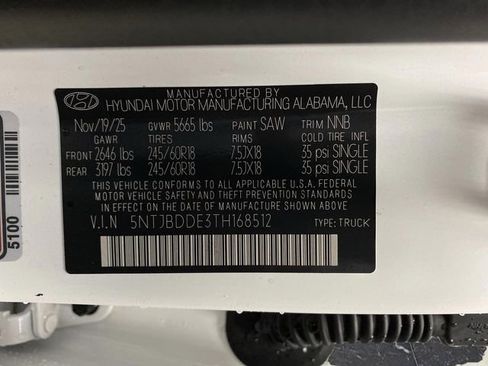 New 2026 Hyundai Santa Cruz SEL image 35