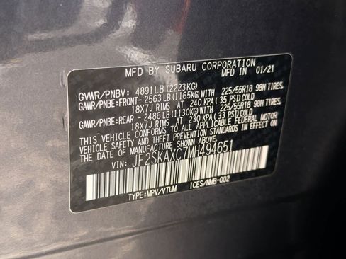 Certified 2021 Subaru Forester Touring image 38