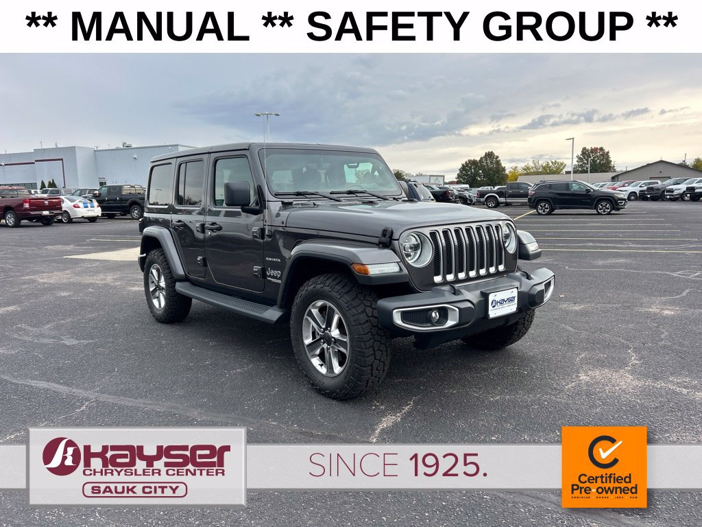 Used 2020 Jeep Wrangler Unlimited Sahara AWD/4WD image 1