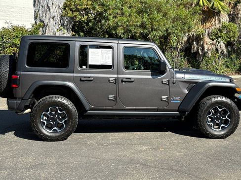 Used 2022 Jeep Wrangler Unlimited Rubicon 4xe w/ Safety Group image 2