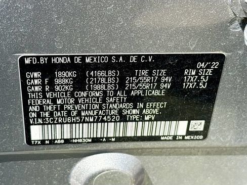 Used 2022 Honda HR-V EX image 23