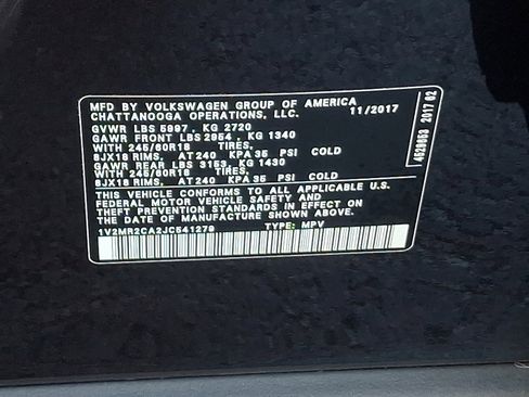 Used 2018 Volkswagen Atlas SEL image 28