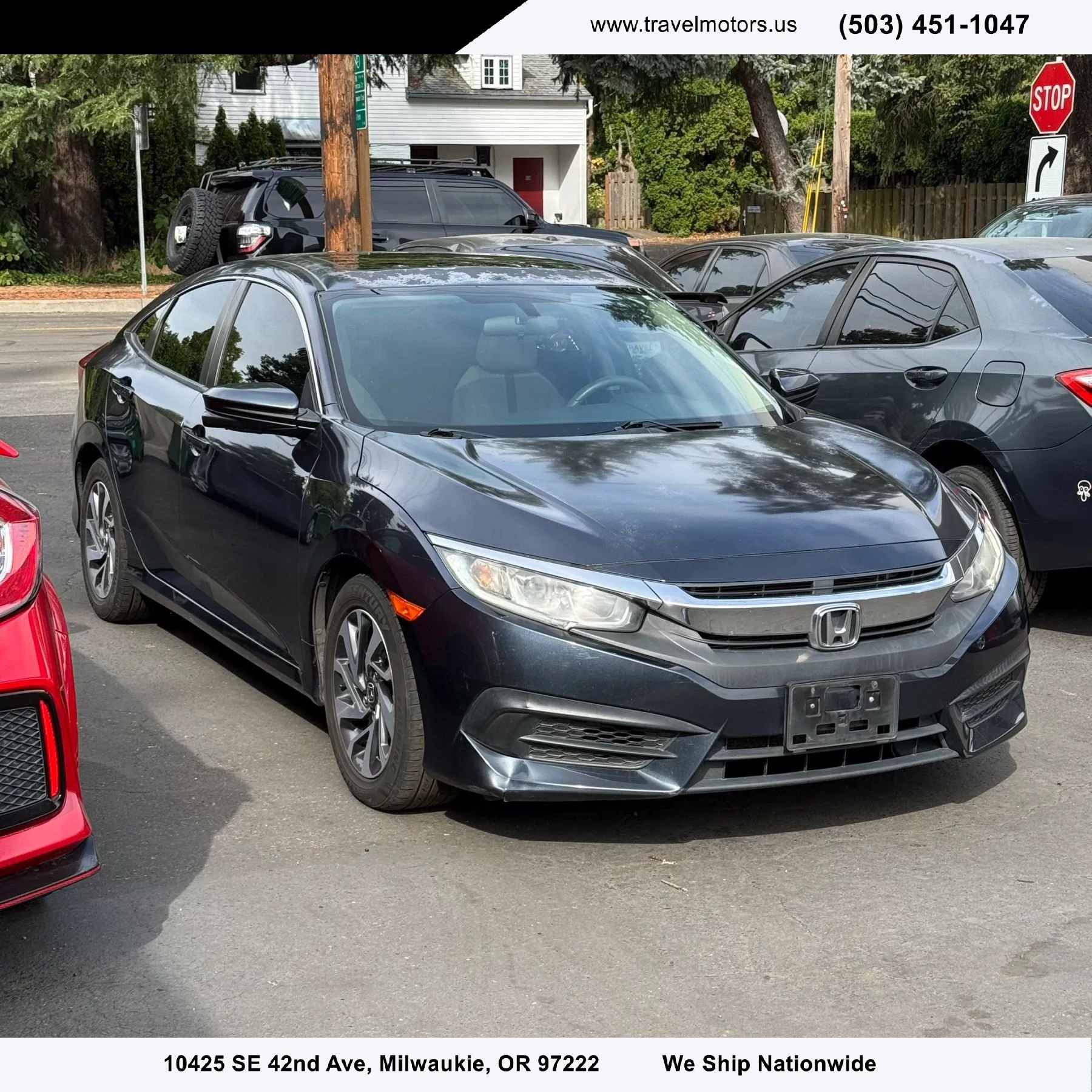 Used 2017 Honda Civic EX image 1