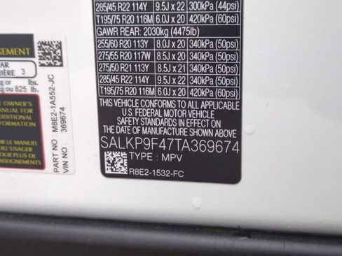 New 2026 Land Rover Range Rover SE AWD/4WD image 22