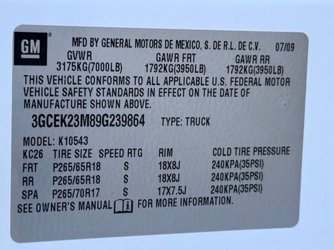 Used 2009 Chevrolet Silverado 1500 LT w/ Power Pack Plus AWD/4WD image 41