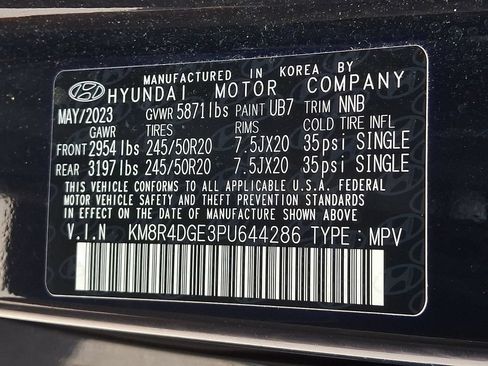 Used 2023 Hyundai Palisade SEL w/ Premium Package AWD/4WD image 30