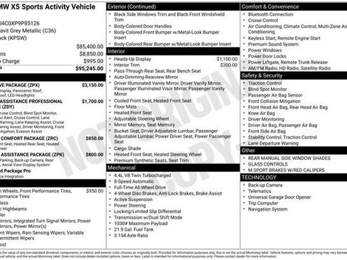 Used 2023 BMW X5 M50i w/ Executive Package image 35