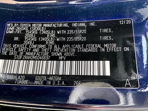 Used 2021 Toyota Highlander Platinum FWD image 36