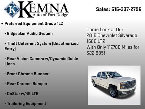 Used 2015 Chevrolet Silverado 1500 LTZ image 31