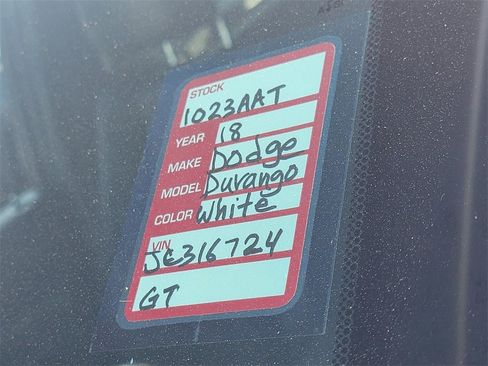 Used 2018 Dodge Durango GT w/ Technology Group image 35