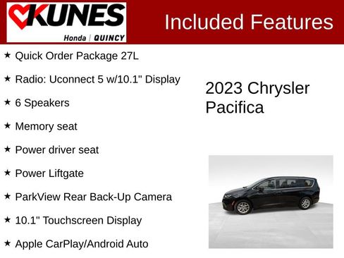 Used 2023 Chrysler Pacifica Touring-L FWD image 2