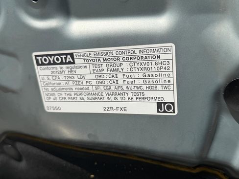 Used 2012 Toyota Prius Two image 19