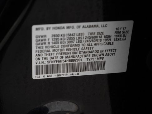 Used 2017 Honda Pilot EX-L image 31