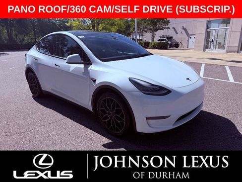 Used 2021 Tesla Model Y Long Range AWD/4WD image 1