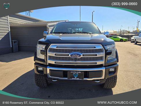 Used 2015 Ford F150 Platinum w/ Equipment Group 701A Luxury image 3
