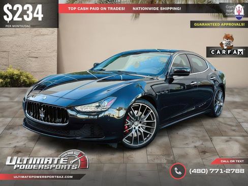 Used 2014 Maserati Ghibli S Q4 AWD/4WD image 1