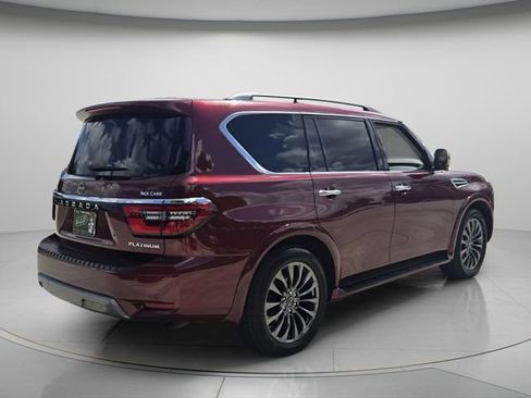 Used 2023 Nissan Armada Platinum w/ Captain's Chairs Package AWD/4WD image 6