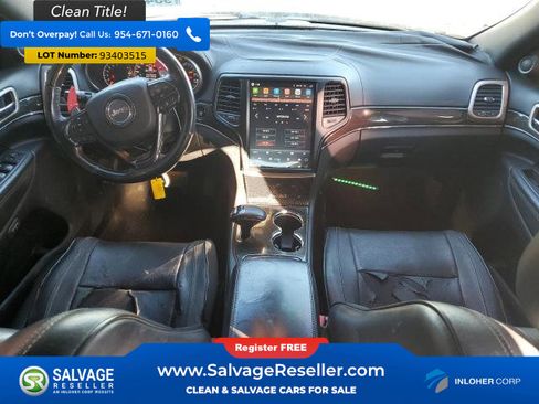 Used 2014 Jeep Grand Cherokee Overland w/ Advanced Technology Group image 11