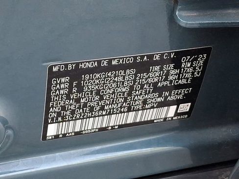 Certified 2024 Honda HR-V LX image 28