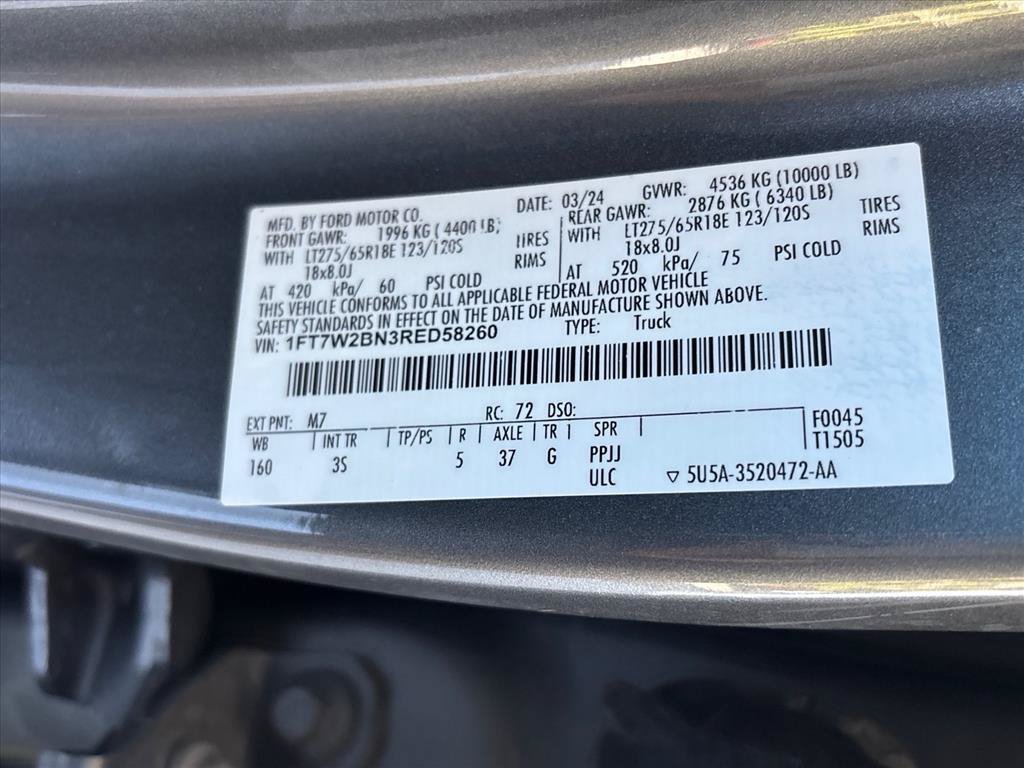 Used 2024 Ford F250 XLT AWD/4WD image 30
