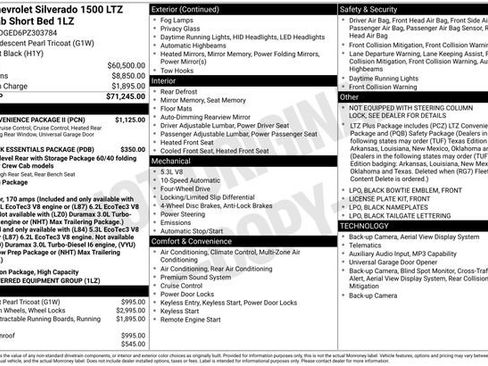 Used 2023 Chevrolet Silverado 1500 LTZ w/ LTZ Convenience Package II image 30