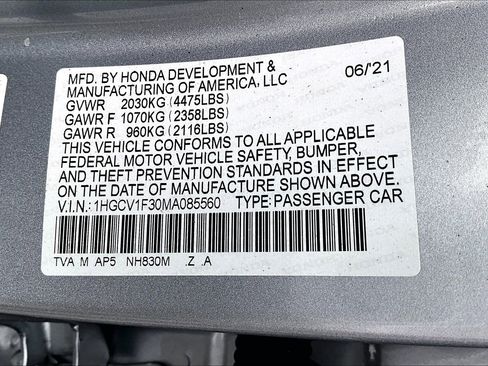 Used 2021 Honda Accord Sport image 29