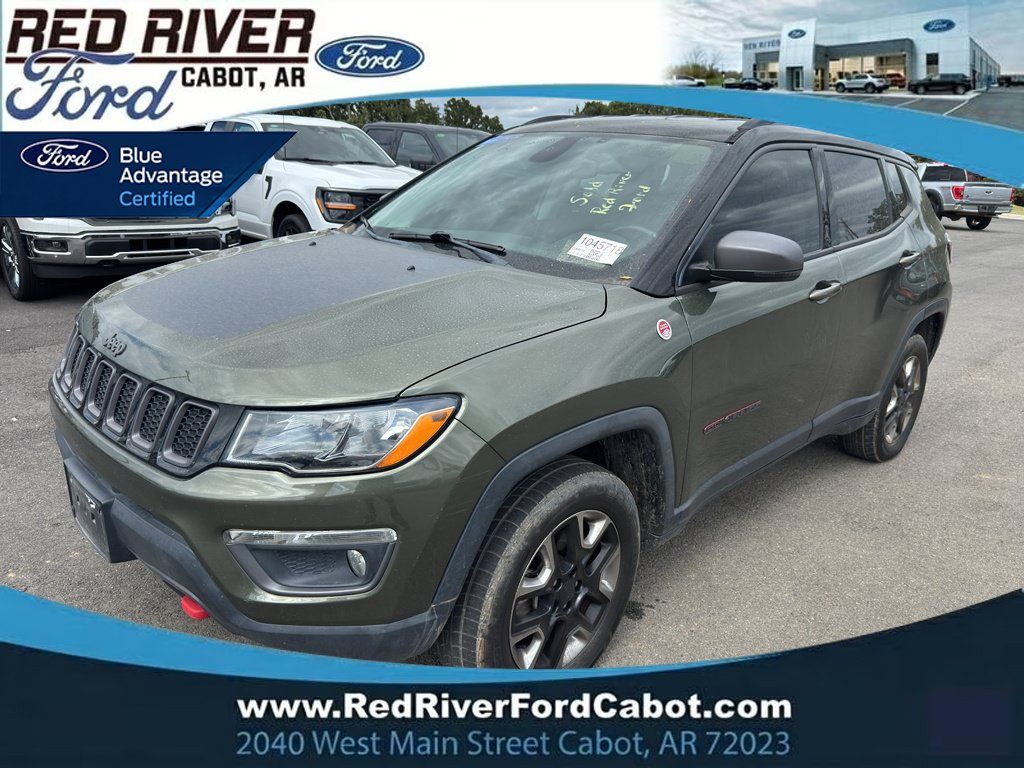 Used 2018 Jeep Compass Trailhawk w/ Safe & Security Group AWD/4WD image 1
