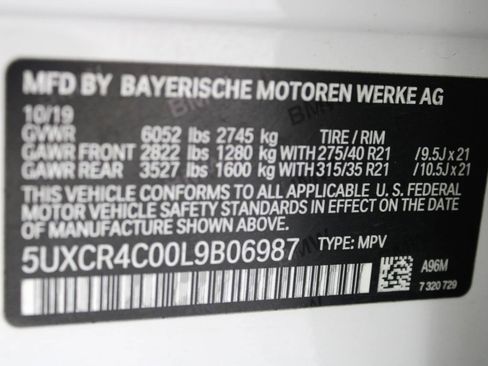 Used 2020 BMW X5 sDrive40i w/ Luxury Seating Package RWD image 85