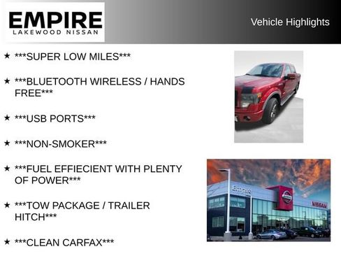 Used 2013 Ford F150 FX4 w/ Luxury Equipment Group AWD/4WD image 2