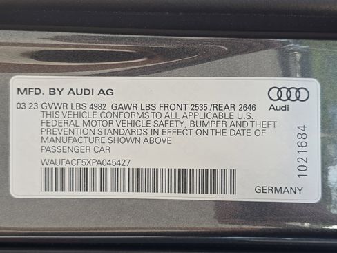 Used 2023 Audi A5 2.0T Premium Plus w/ Premium Plus AWD/4WD image 36