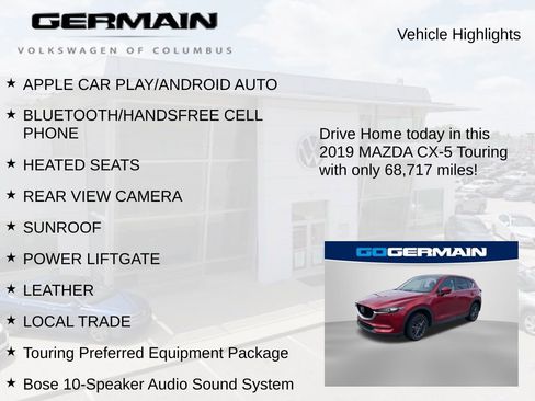 Used 2019 MAZDA CX-5 Touring image 6