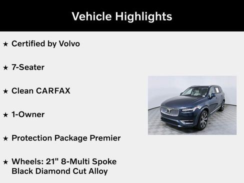 Certified 2024 Volvo XC90 B6 Plus w/ Protection Package Premier AWD/4WD image 5
