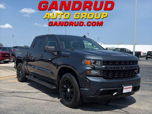 Certified 2022 Chevrolet Silverado 1500 Custom w/ Safety Confidence Package AWD/4WD image 1