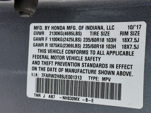 Used 2018 Honda CR-V EX-L image 12