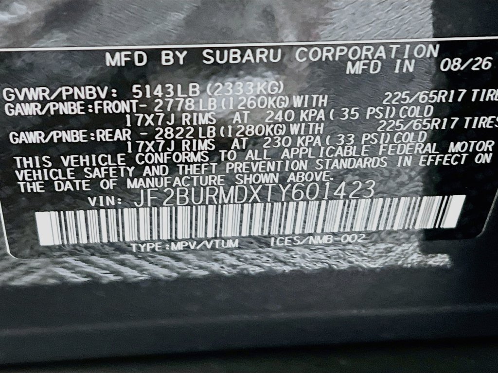 New 2026 Subaru Outback Wilderness AWD/4WD image 24