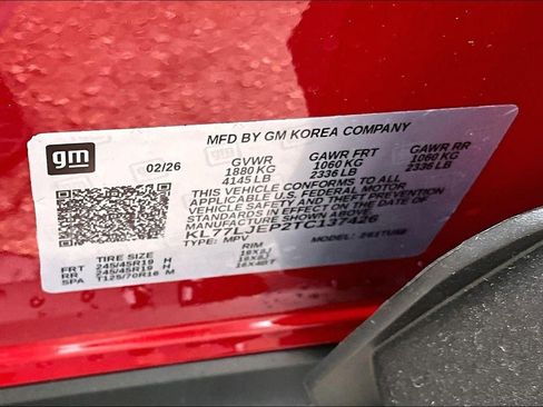 New 2026 Chevrolet Trax RS w/ Sunroof Package FWD image 13