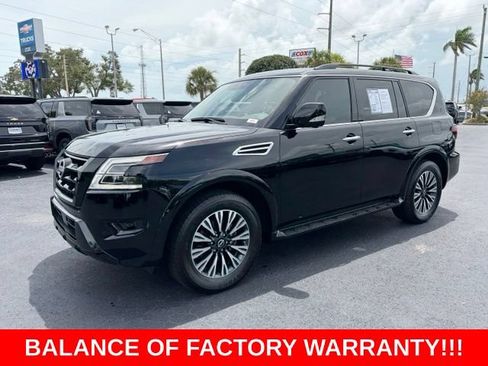Used 2024 Nissan Armada SL w/ Midnight Edition Package RWD image 3