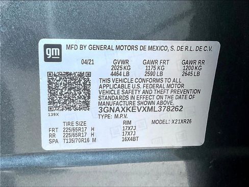 Used 2021 Chevrolet Equinox LT FWD image 18