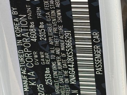 Certified 2025 Kia K5 GT FWD image 12