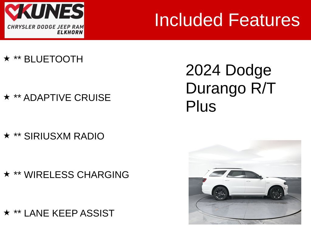 Used 2024 Dodge Durango R/T AWD/4WD image 3