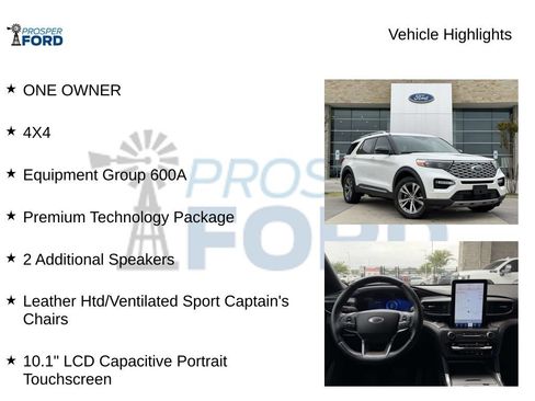 Used 2020 Ford Explorer Platinum w/ Premium Technology Package AWD/4WD image 5