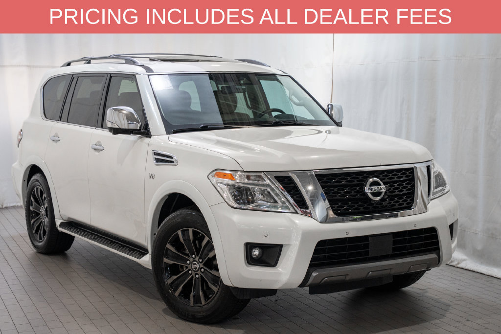 Used 2020 Nissan Armada Platinum w/ Captain's Chairs Package AWD/4WD image 1