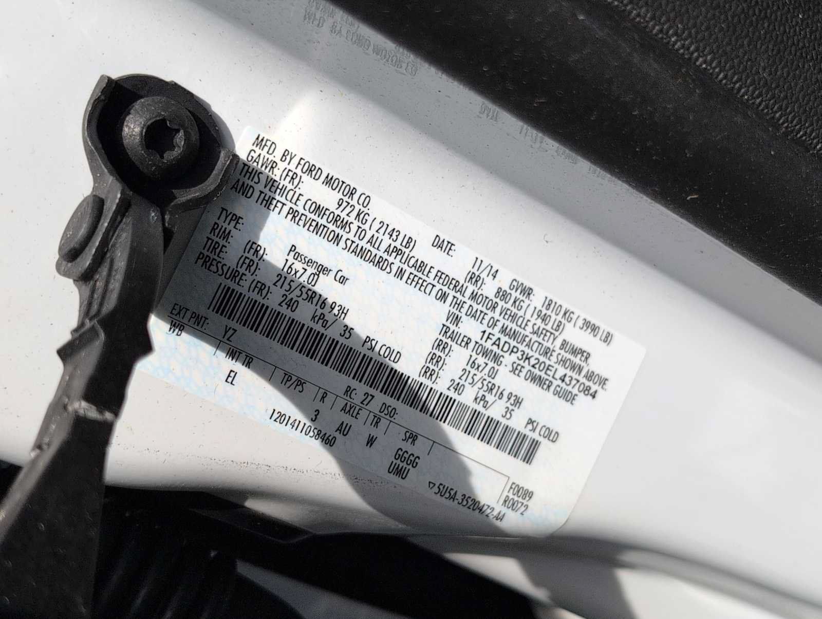 Used 2014 Ford Focus SE w/ SE Winter Package FWD image 31