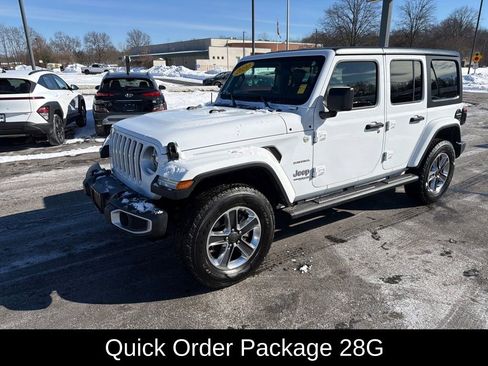 Used 2020 Jeep Wrangler Unlimited Sahara w/ LED Lighting Group image 7