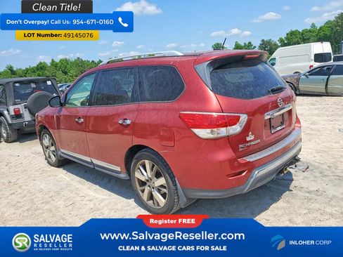 Used 2013 Nissan Pathfinder Platinum w/ Platinum Premium Pkg FWD image 3